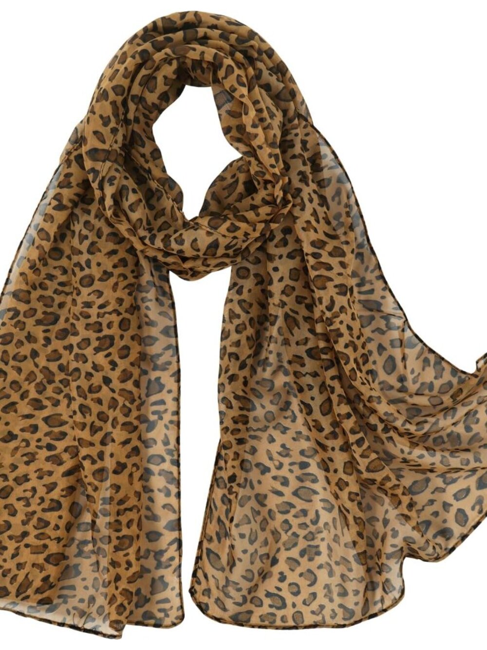 Fashion Women's Scarf Chiffon Sheer Scarves for Women Lightweight